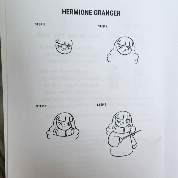 Harry's Characters Drawing Guide For Kids: Learn to Draw Your Fav 25 Characters - Picture 4 of 9